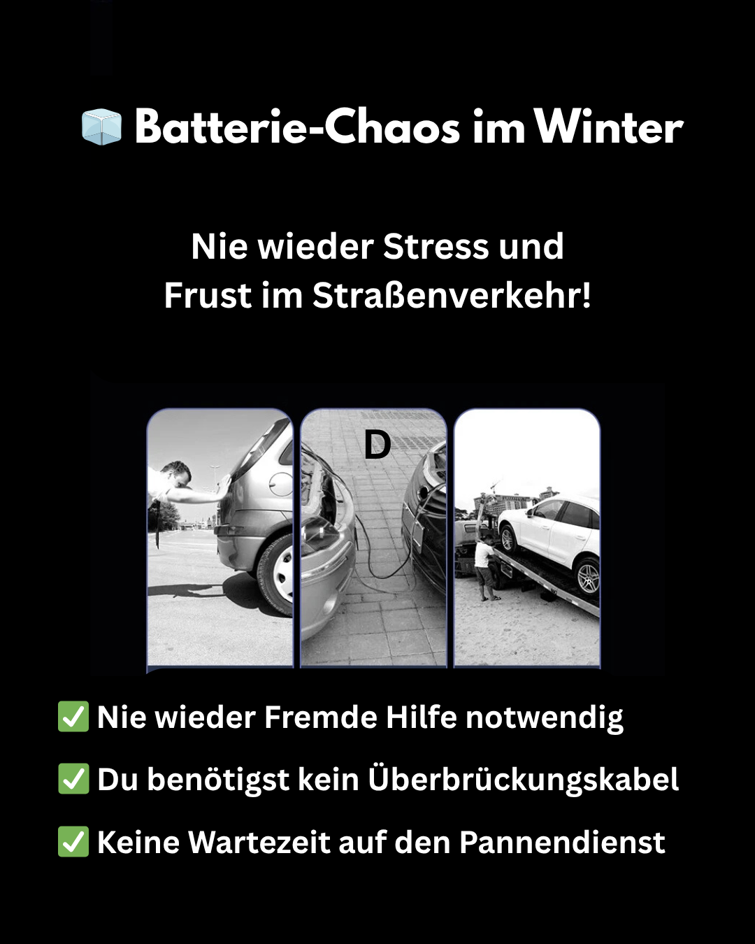 Batterie Kalt-Starter