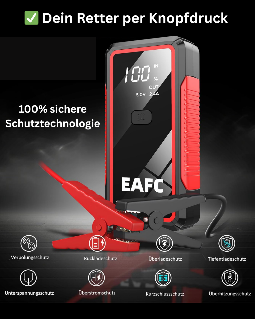 Batterie Kalt-Starter