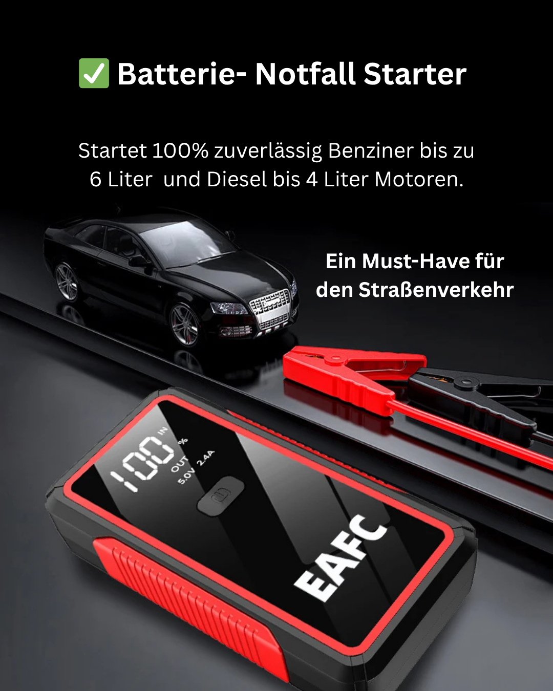 Batterie Kalt-Starter